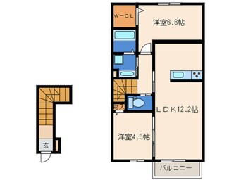 間取図 D-roomフェニックス糸島