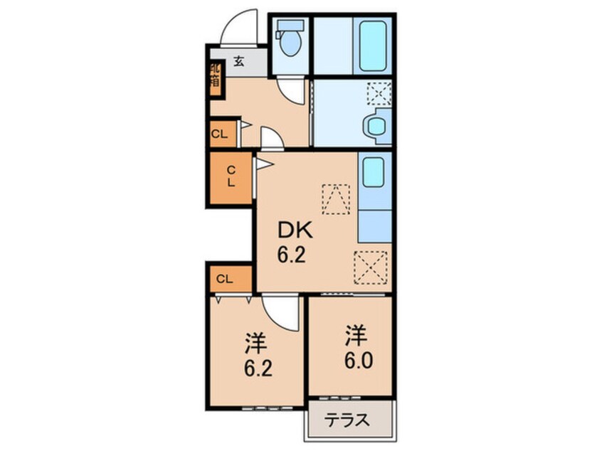 間取図 アルカンシェルⅠ