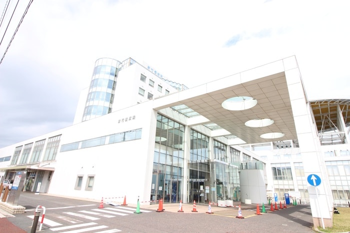 新行橋病院(病院)まで1200m オ－ルドビレッジＢ棟