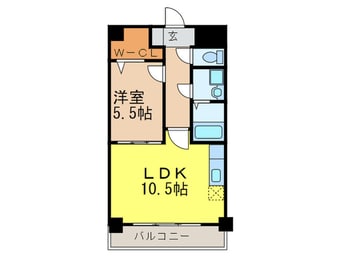 間取図 モントーレヒルズ東櫛原