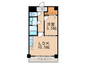 間取図 モントーレヒルズ東櫛原