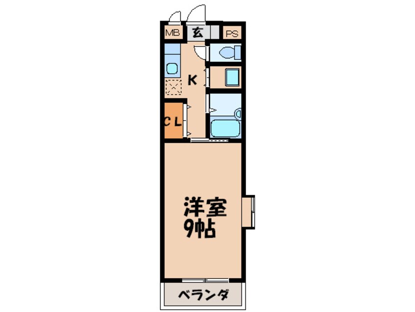 間取図 リファレンス久留米駅前