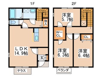 間取図 エコシスⅢ