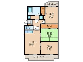 間取図 レジデンス池田