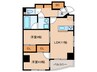MODERN PALAZZO赤坂NEURO 2LDKの間取り