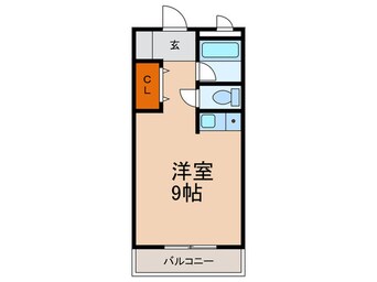 間取図 コーポラスＦ1