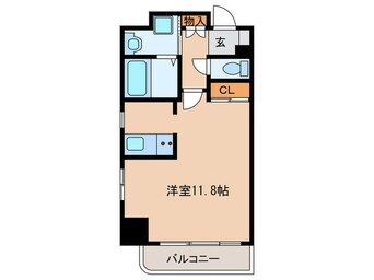 間取図 ｻｳﾞｫｲﾃﾝｼﾞﾝｸｫｰﾀｰ（211）