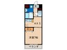エヴァーグリーン　Ｎ 1Kの間取り