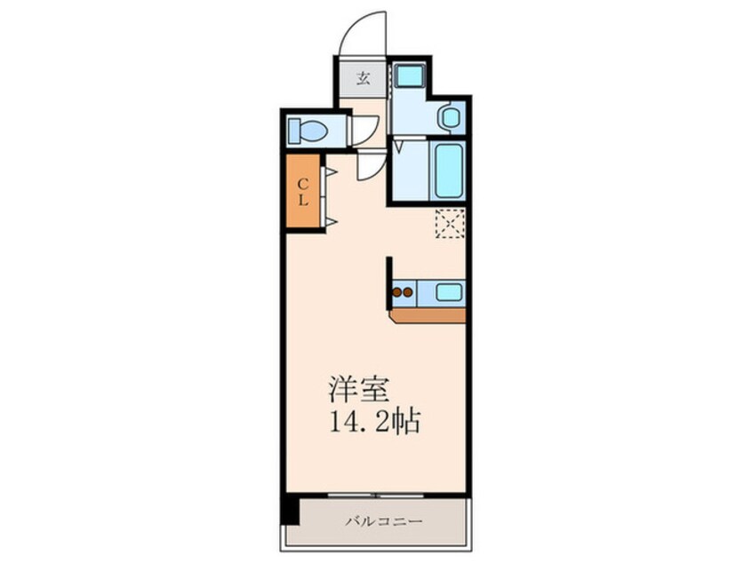 間取図 エヴァーグリーン　Ｎ