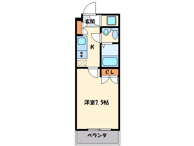 間取り図 HARBOR EAST TOWER No72