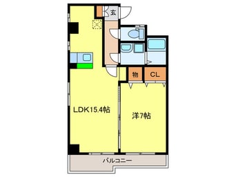 間取図 グレイズサイド