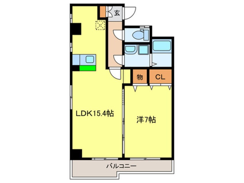 間取図 グレイズサイド
