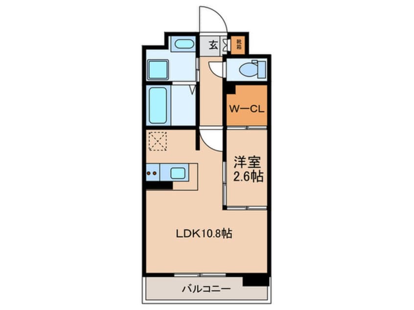間取図 ネストピア東比恵駅前(302)
