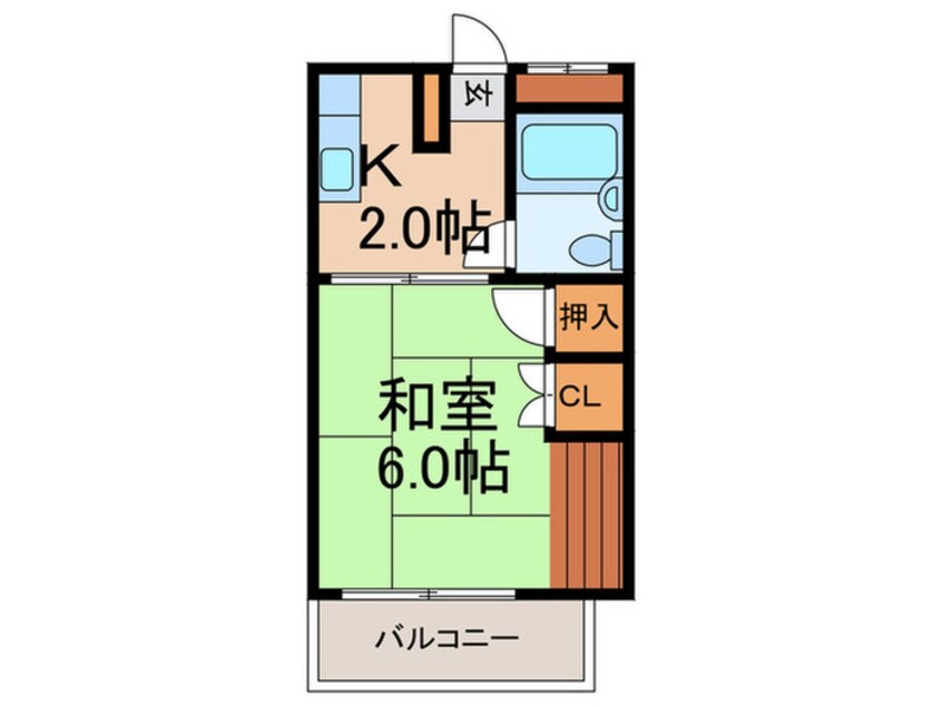 間取図 きよみハイツ