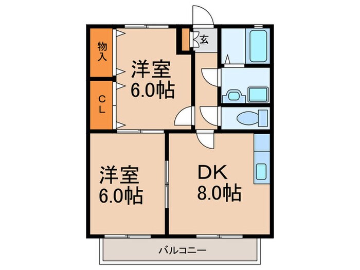間取り図 ピアハウス内橋