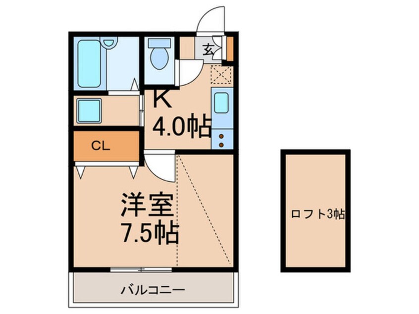 間取図 ピア門松Ａ棟