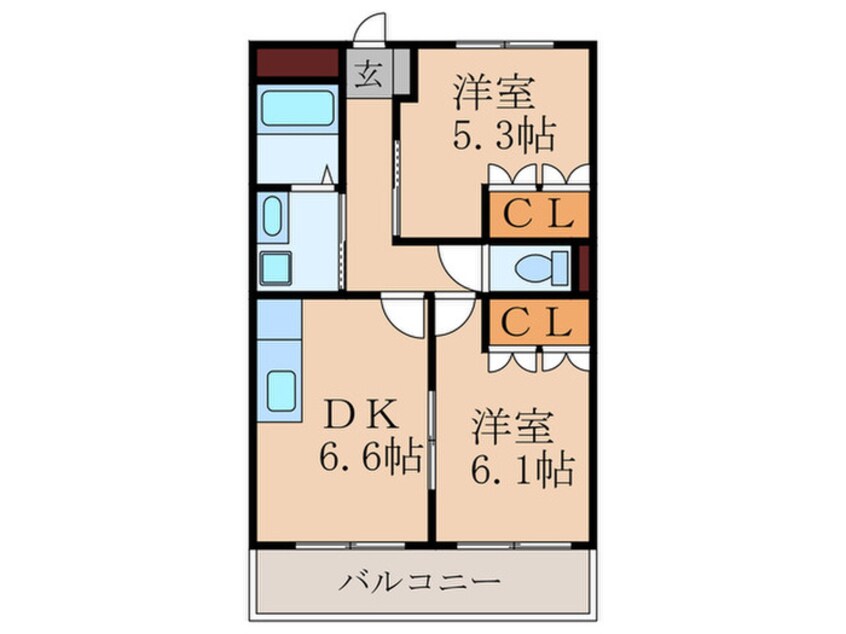 間取図 ESPERANZA