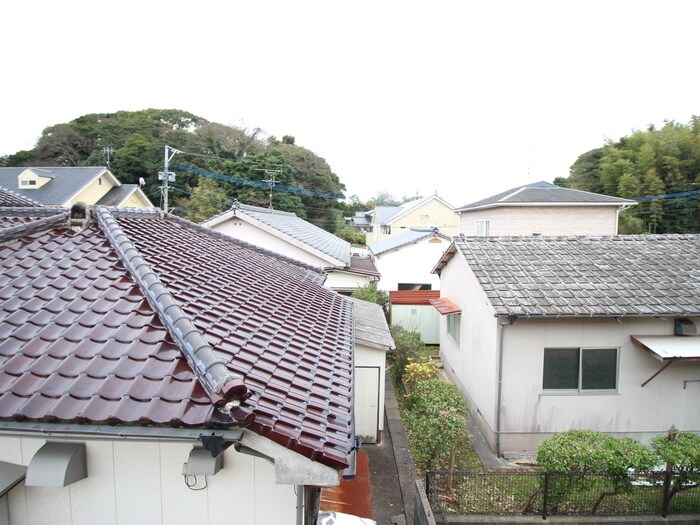 室内からの展望 セジュ－ル岩瀬