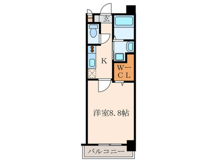 間取図 レジデンス２１