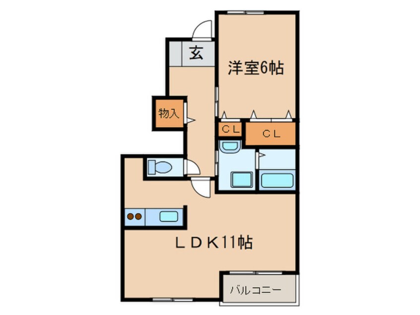 間取図 M s　Garden B