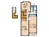 メイプルガ－デン．Ｋ 2LDKの間取り