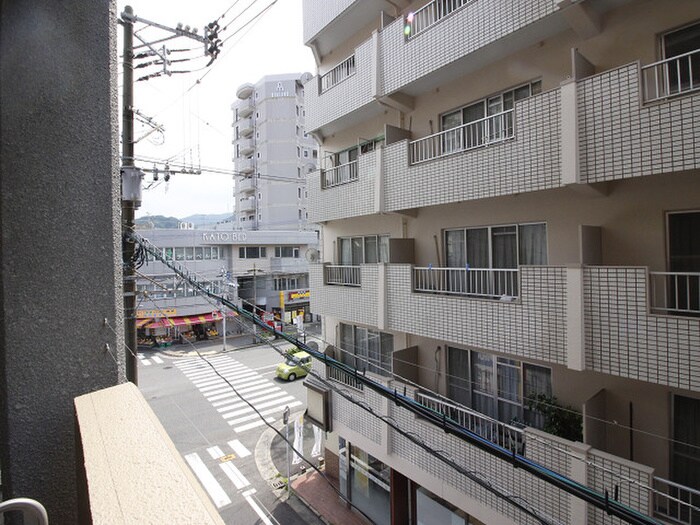室内からの展望 クレフォート東門司