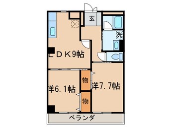 間取図 シティフォ－ト