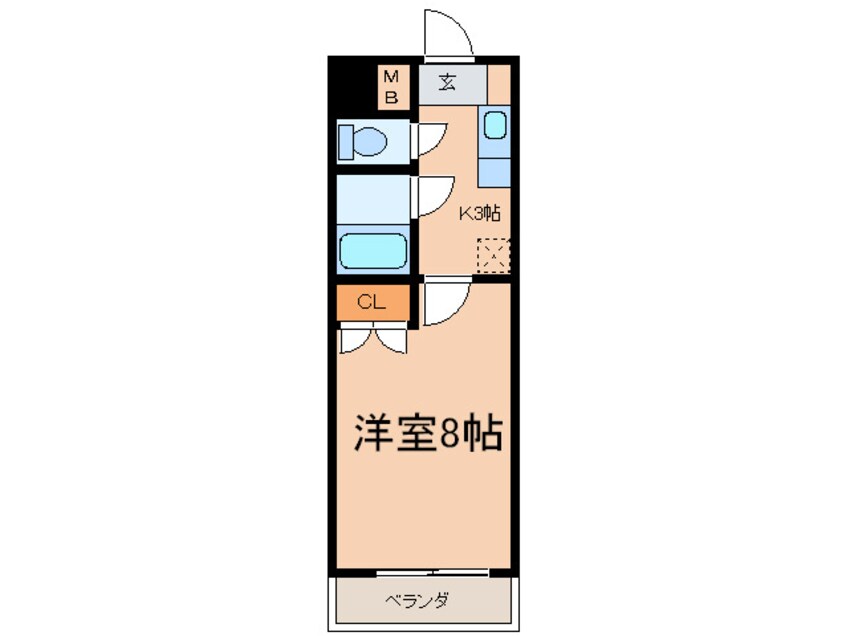 間取図 リファレンス南小倉