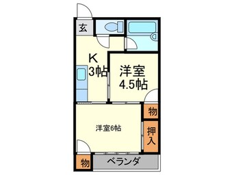 間取図 白川ビル