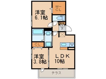 間取図 グリーンヒル