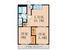 シェーネスハイム 2LDKの間取り