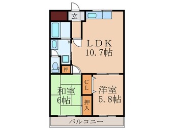 間取図 シェーネスハイム