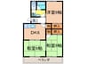 佐伯ビル 3DKの間取り