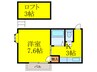 メゾンド・大谷 1Kの間取り