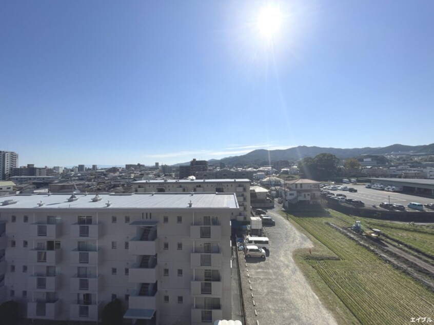 室内からの展望 フォ－レスト弐番館