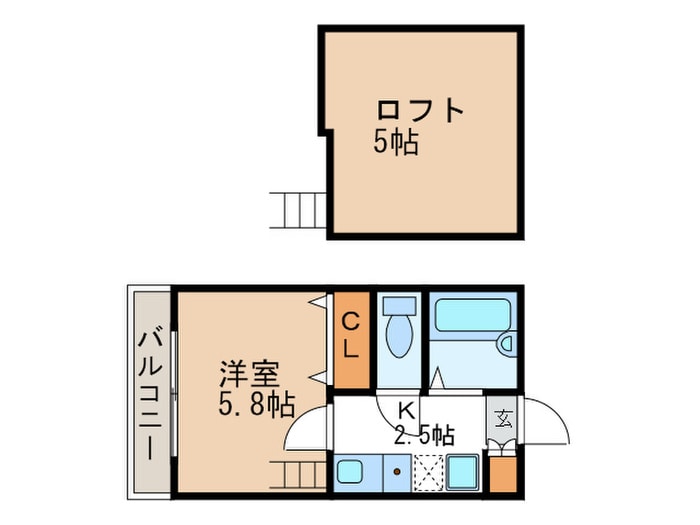 間取り図 ファミール井尻南Ⅱ