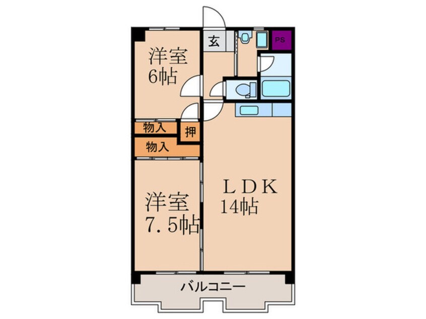 間取図 インペリアルＫＡＴＯ