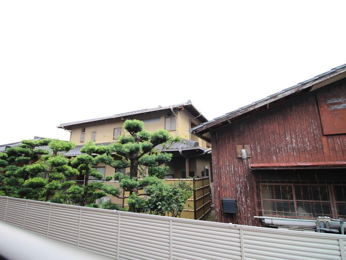 室内からの展望 サンハイム麦野