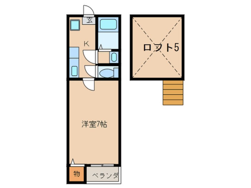 間取図 笹原壱番館