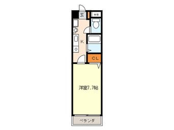 間取図 サンセット室見