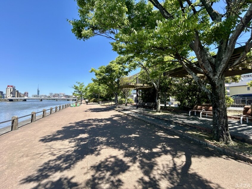 室見河畔公園(公園)まで550m サンセット室見