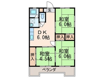 間取図 サンライズ青山