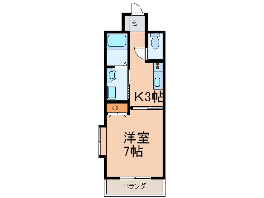 間取図 ＫＩＮＤ　ＨＥＡＲＴ