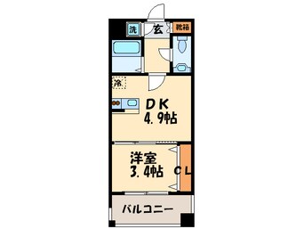 間取図 Ｎｏ.６２TOWERSAVANTGARDE博多