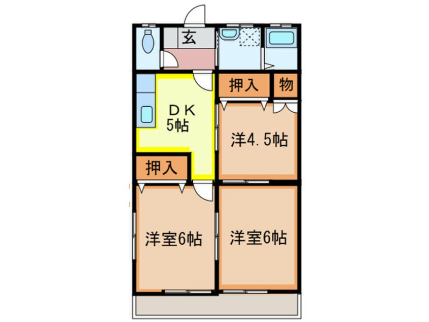 間取図 戸田アパート