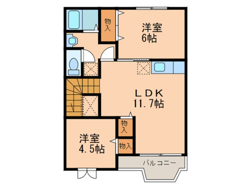 間取図 エヴァーグリーン　Ｃ