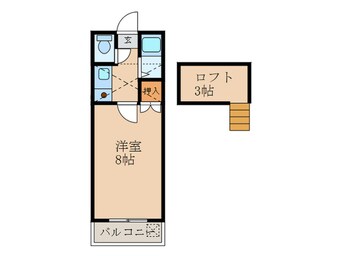 間取図 シャトレ隈Ⅱ
