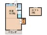 レガーロ黒崎Ⅰ 1Rの間取り