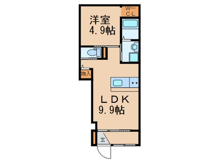 間取り図 グレースヤナセⅡ