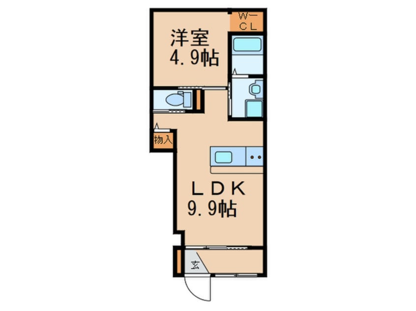 間取図 グレースヤナセⅡ